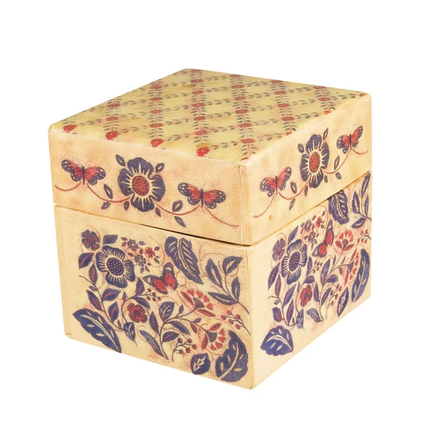 Cloth gift box isolated — Stock Photo, Image