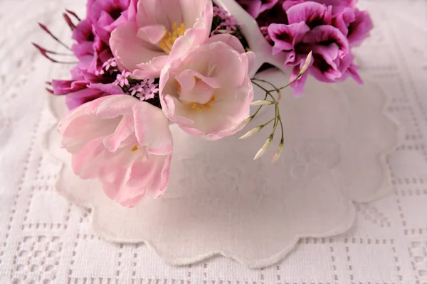 stock image Purple and pink flowers