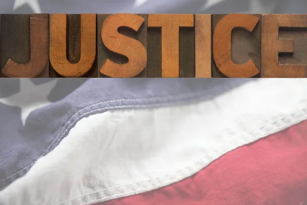 American justice — Stock Photo, Image