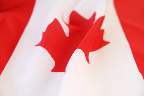 加拿大国旗查看 — 图库照片