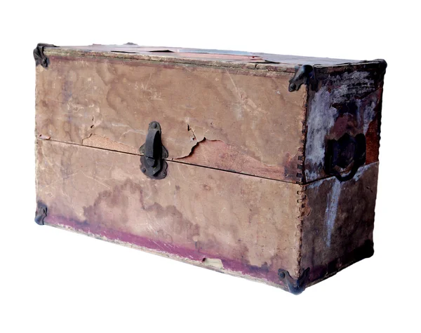 Старая гранж-коробка — стоковое фото