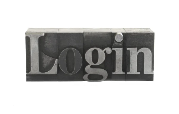 Login — Stock Photo, Image