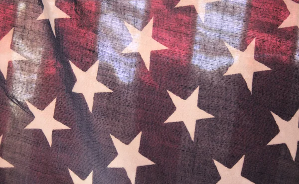 백라이트 미국 국기 — 스톡 사진