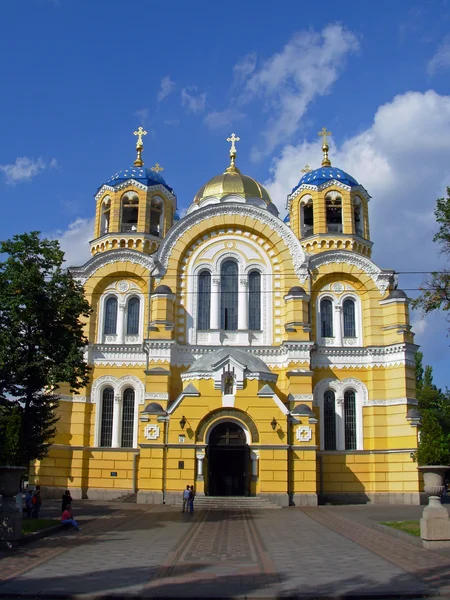 Igreja da catedral velha em Kiev, Ucrânia — Fotografia de Stock