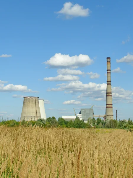 大きな発電所 — ストック写真