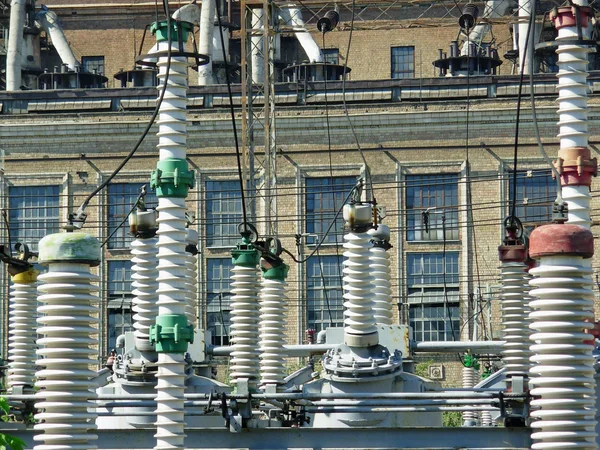 Área de operação elétrica — Fotografia de Stock
