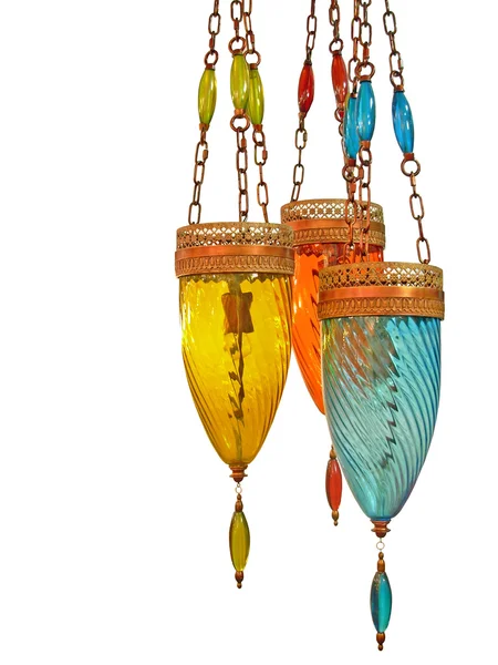 Multicolored amazing lamp — Stock Photo, Image