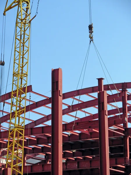 Mounting of building framework — Stock Photo, Image