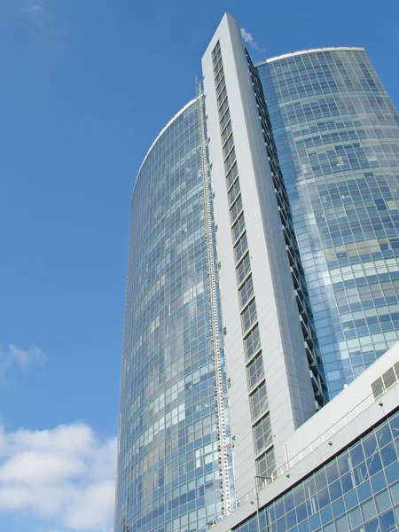 Rascacielos de cristal azul — Foto de Stock