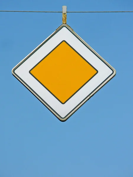 Yol işareti — Stok fotoğraf