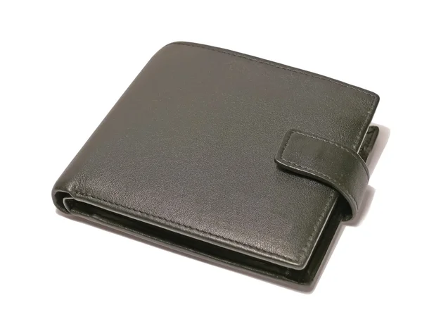 Leather cash-box — Stock Photo, Image