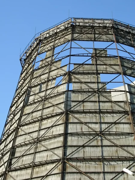 Old cooling tower — Stock Photo, Image