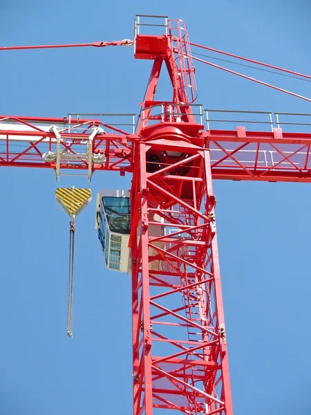 Red crane — Stock Photo, Image