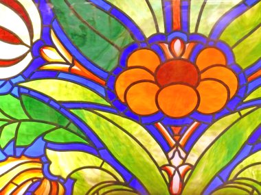 Stained-glass window clipart