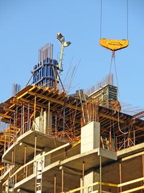 Cast-in-situ constructions clipart