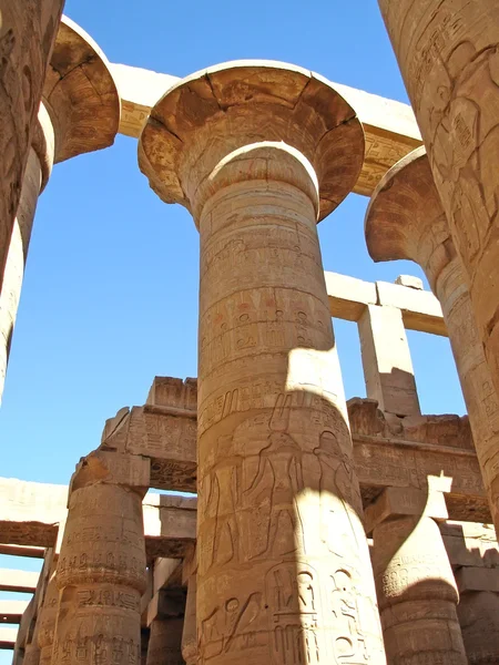 Karnak - templo antigo do Egito — Fotografia de Stock