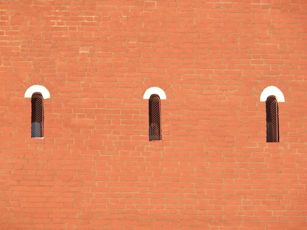Três janelas — Fotografia de Stock