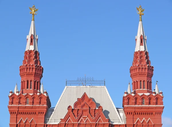 Historisch museum in Moskou — Stockfoto
