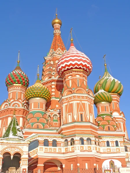 St. Basil cathedral in Moscow — Stock Photo, Image