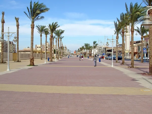 Hurghada. Egipt. Ulica — Zdjęcie stockowe
