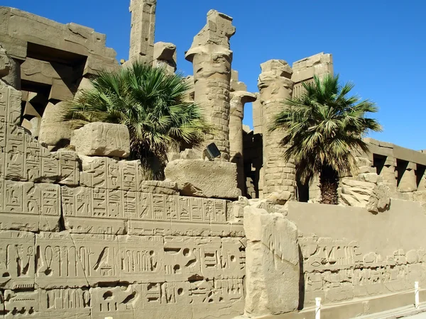 Karnak - starożytna świątynia w Luksorze — Zdjęcie stockowe