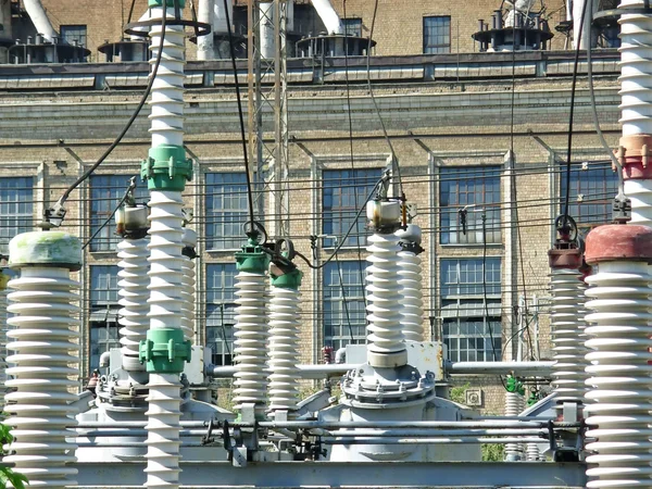 Área de operação elétrica — Fotografia de Stock