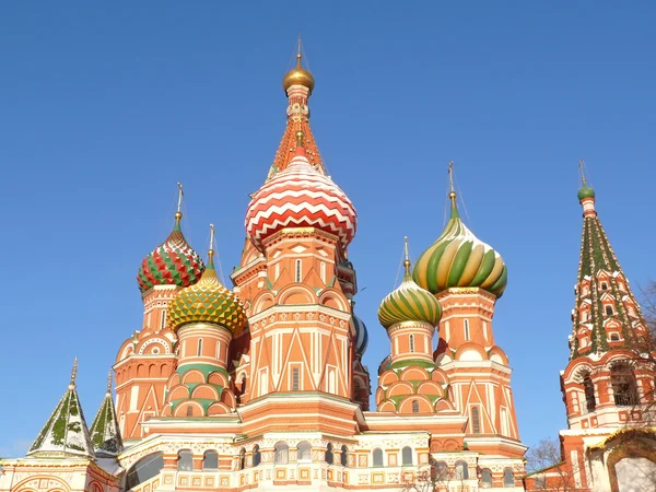 St. Basilikatedralen i Moskva — Stockfoto