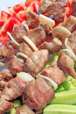 Shish kebab clipart