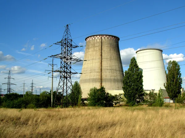 Centrale elettroelettrica — Foto Stock