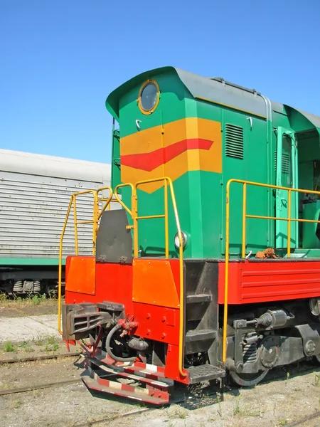 Ατμομηχανή σιδηροδρόμου — Φωτογραφία Αρχείου