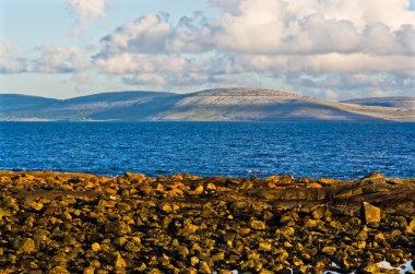 Galway Bay and Burren clipart