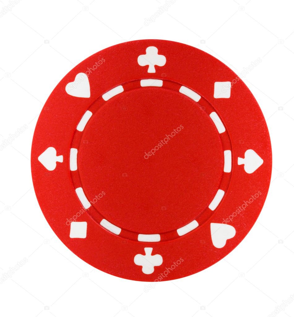 Red Poker Chip