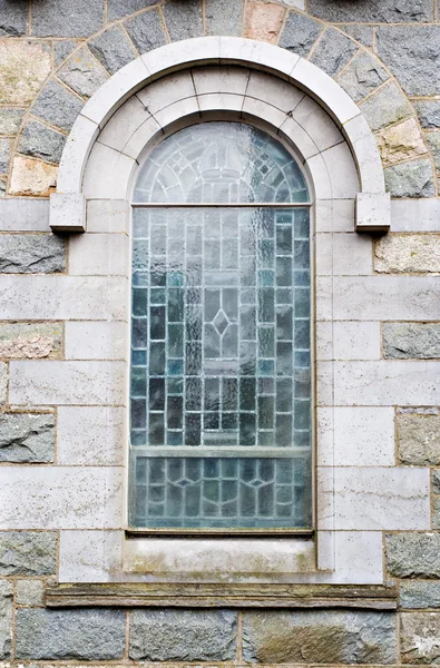 Poza Widok okna Kościoła — Zdjęcie stockowe