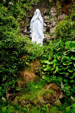 Virgin Mary Statue clipart