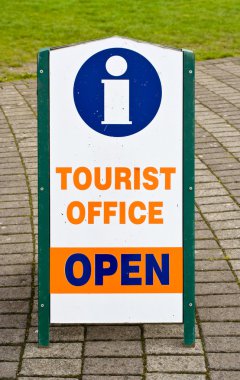 Tourist Office Information Sign clipart