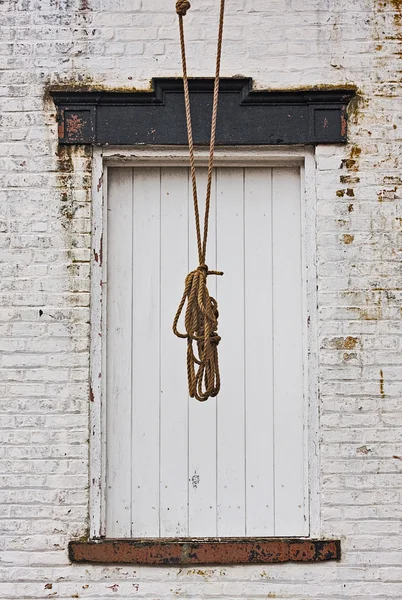 Rope and Door — Stock Photo, Image