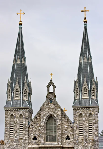 Zabytkowy kościół — Zdjęcie stockowe