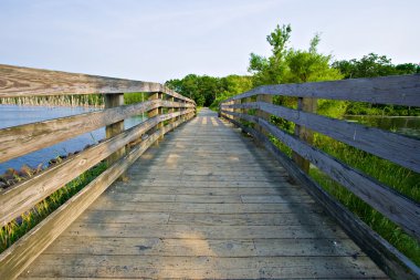 Wooden Bridge clipart