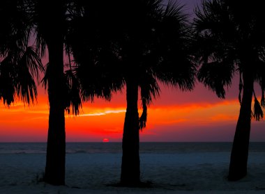 Clearwater Sunset clipart