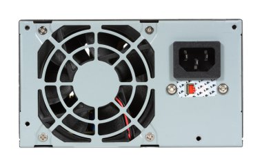 Computer Power Supply and Fan clipart