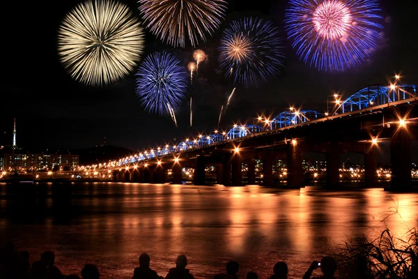Spectacular Fireworks — Stock Photo, Image