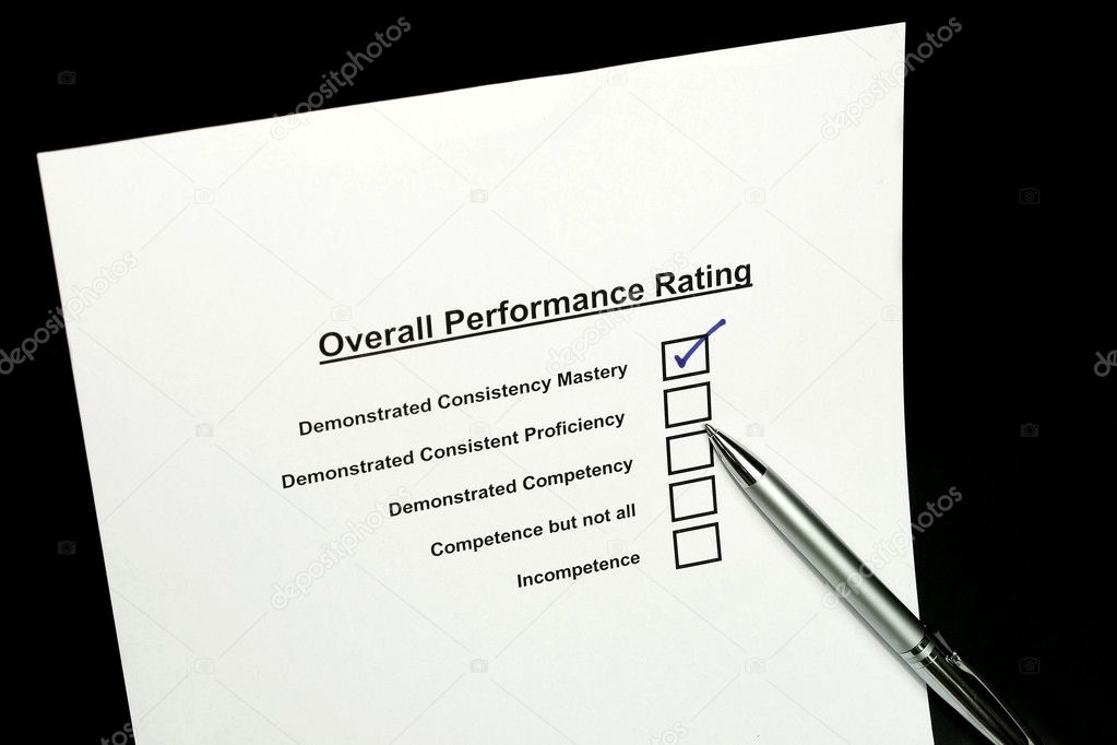 Overall performance rating