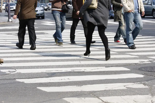 stock image Cross walkers