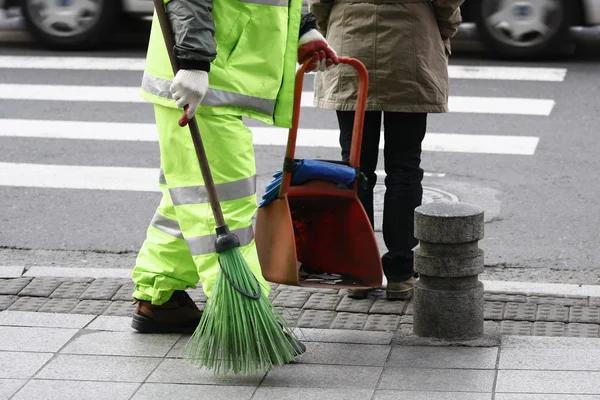 stock image Street cleaner