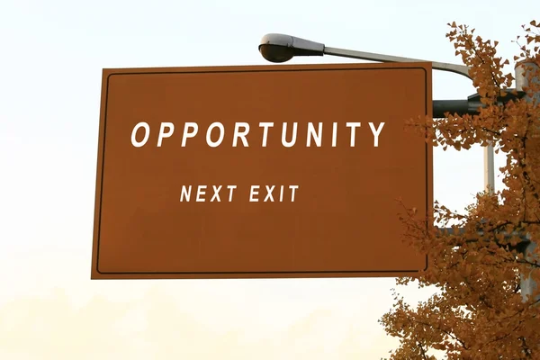 Opportunity sign — Stock Photo, Image