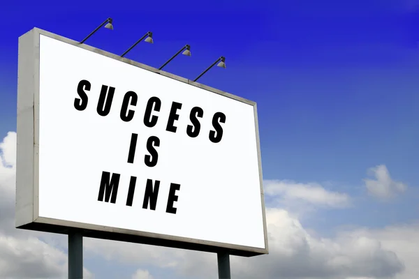 Success is mine — Stock Photo, Image