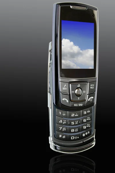 Último telefone móvel — Fotografia de Stock