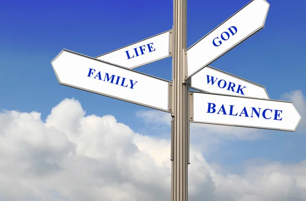 Life, Work and Balance — Stock Photo, Image
