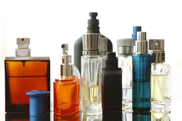 stock image Assorted Perfume Bottles