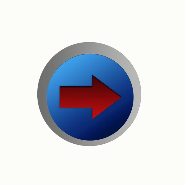 Forward button — Stock Photo, Image